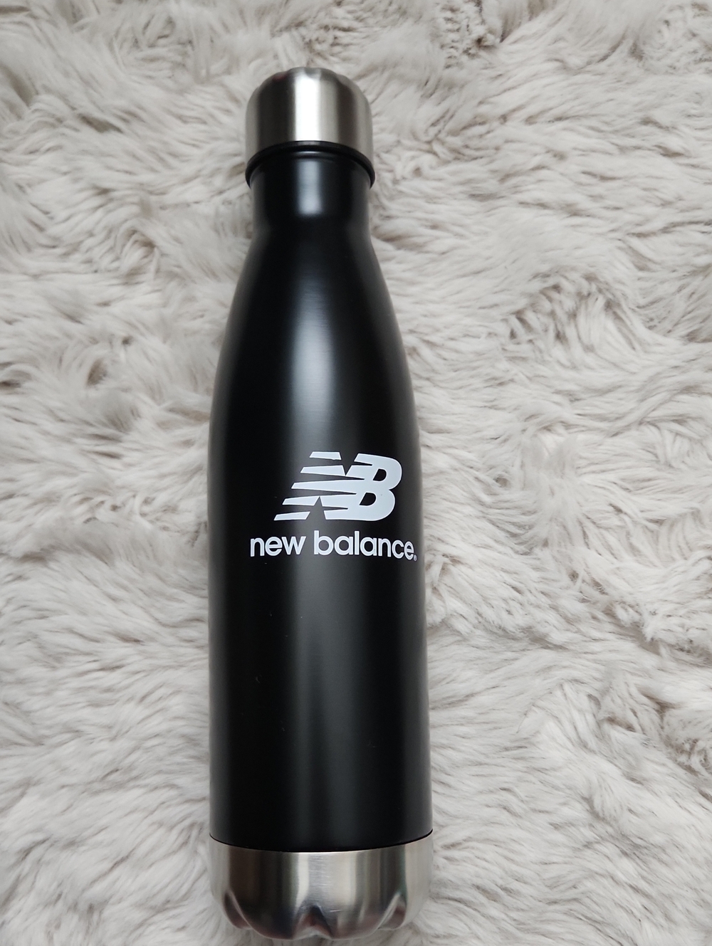 NWT New Balance Matte Black Metal Water Bottle
